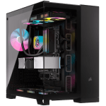 Кутия Corsair 6500X Tempered Glass, Black, E-ATX