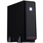 Кутия E-mini 3019 Black/Silver, 120W DC/DC + 12V/5A adapter, mITX