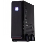 Кутия E-mini 3019 Black/Silver, 120W DC/DC + 12V/5A adapter, mITX