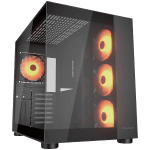 Кутия COUGAR FV150 RGB, ATX, Black