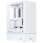 Кутия Lian-Li SUP01W, Tempered Glass, ATX, White