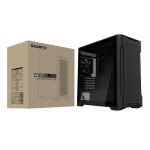Кутия Gigabyte C102 Glass, ATX, Black