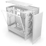 Кутия NZXT H5 Flow RGB 2024, E-ATX, White