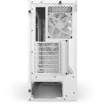 Кутия NZXT H5 Flow RGB 2024, E-ATX, White