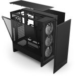 Кутия NZXT H5 Flow RGB 2024, E-ATX, Black
