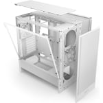 Кутия NZXT H5 Flow 2024, E-ATX, White
