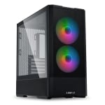 Кутия Lian Li LANCOOL 207, Tempered Glass, ATX, Black