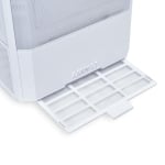 Кутия Lian Li LANCOOL 207, Tempered Glass, ATX, White