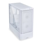 Кутия Lian Li LANCOOL 207, Tempered Glass, ATX, White