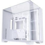 Кутия Lian Li O11 Vision Compact, Tempered Glass, E-ATX, White