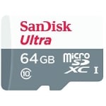 Карта памет SANDISK Ultra microSDXC UHS-I, 64GB, Class 10, 100Mb/s