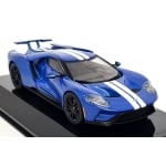 Ford GT year 2017 blue metallic 1:43 (Altaya)