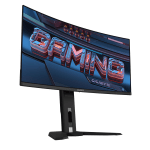 Гейминг монитор GIGABYTE MO34WQC - 34 inch QD-OLED, WQHD 3440x1440, 175Hz, 0.03ms, Vesa ClearMR 10000, HDR 400, KVM