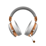 Геймърски безжични слушалки Dark Project Sono Wireless - White/Gold