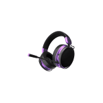 Геймърски безжични слушалки Dark Project Sono Wireless - Black/Violet
