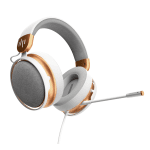 Геймърски слушалки Dark Project Sono Wired - White/Gold