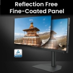Монитор за фото и видео редактиране BenQ SW242Q, 24 inch IPS, 2K 2560x1440, 60Hz, HDR10