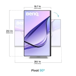 Монитор BenQ MA320U за MacBook Pro и MacBook Air, 32 inch , IPS , LED, 3840x2160, 60Hz, HDR10, 178°/178° , 1300:1