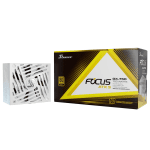 Захранващ блок SEASONIC FOCUS GX-750 White - 750W 80+ Gold, ATX 3.1, PCIe 5.1, Fully Modular
