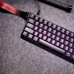 Клавиатура Madlions MAD 60 HE RGB 8K Magnetic Amber Pro Switches - Черна