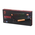 Клавиатура Marvo Krone 87 KG901C - TKL, 87 keys, Orange caps