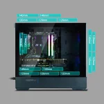 Кутия Zalman P30 AIR, mATX, Черна
