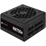 Захранване Corsair PSU 750W RM750e 80 PLUS GOLD Fully-Modular 120mm ventilátor