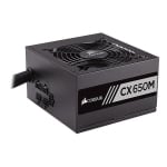 Захранване Corsair Builder Series CX650M, 650W Modular Power Supply, EU Version, 5yrs