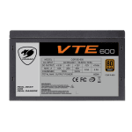 Захранване Cougar VTE 500, 500W 80 Plus BRONZE