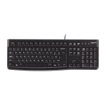 LOGITECH Corded Keyboard K120 - Business EMEA - Bulgarian layout - BLACK