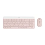 LOGITECH MK470 - Slim Wireless Combo, Rose