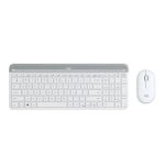 LOGITECH MK470 - Slim Wireless Combo, Off White