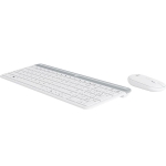 LOGITECH MK470 - Slim Wireless Combo, Off White