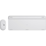 LOGITECH MK470 - Slim Wireless Combo, Off White