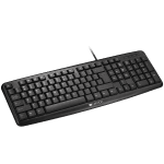 Canyon Wired Keyboard - 104 keys, USB2.0, Black, Bulgarian