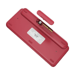 LOGITECH POP Keys - Bluetooth Mechanical Keyboard, Heartbreaker Rose
