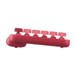 LOGITECH POP Keys - Bluetooth Mechanical Keyboard, Heartbreaker Rose