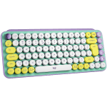 LOGITECH POP Keys - Bluetooth Mechanical Keyboard, Daydream Mint
