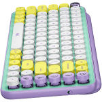 LOGITECH POP Keys - Bluetooth Mechanical Keyboard, Daydream Mint