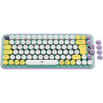 LOGITECH POP Keys - Bluetooth Mechanical Keyboard, Daydream Mint