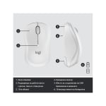 LOGITECH MK295 - Silent Wireless Combo, Off White
