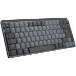 LOGITECH MX Mechanical Mini for Mac Minimalist Wireless Illuminated Keyboard - Space Grey, Tactile