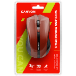 CANYON MW-5 Wireless Optical Mouse - Red
