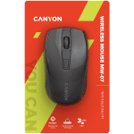 CANYON Wireless Mouse MW-7 - Black