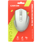 CANYON MW-15 Wireless Optical Mouse - White