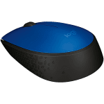 LOGITECH M171 Wireless Mouse - Blue