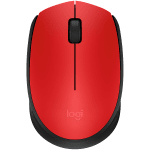 LOGITECH M171 Wireless Mouse - Red