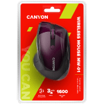 Canyon Wireless Mouse MW-01 - Purple