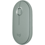 LOGITECH M350 Pebble Bluetooth Wireless Mouse - Eucalyptus