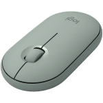 LOGITECH M350 Pebble Bluetooth Wireless Mouse - Eucalyptus
